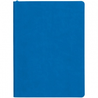 Блокнот Verso в клетку, синий фото 