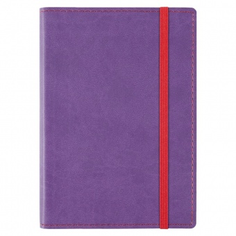 Блокнот Vivid Colors в мягкой обложке, фиолетовый фото 3