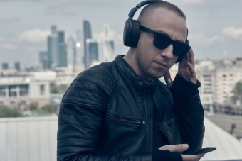 Bluetooth наушники Sennheiser HD 4.40 BT накладные, черные фото 
