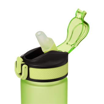 Бутылка для воды Flip mini, салатовая фото 