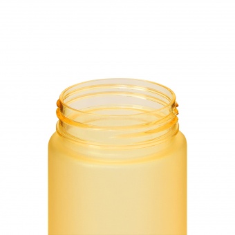 Бутылка для воды Flip mini, желтая фото 