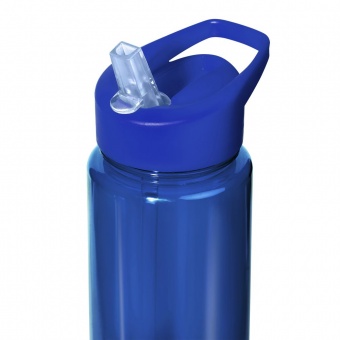 Бутылка для воды Holo, синяя фото 