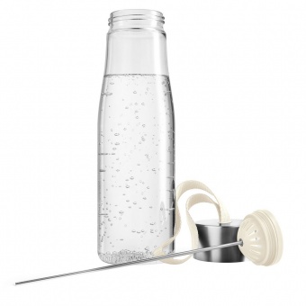Бутылка для воды MyFlavour, бежевая фото 