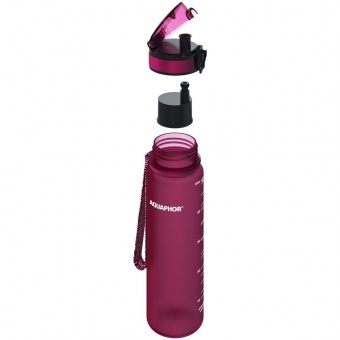 Бутылка-фильтр «Аквафор Сити», ярко-розовая (фуксия) фото 