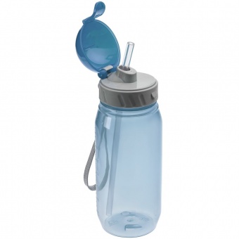 Бутылка для воды Aquarius, синяя фото 