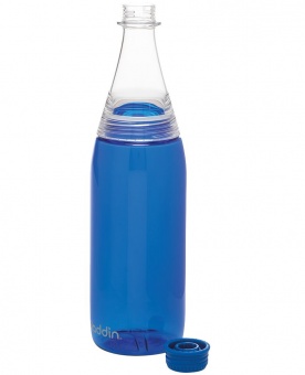 Бутылка для воды Fresco, голубая фото 