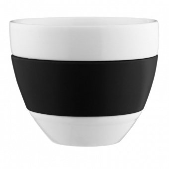 Чашка для латте Aroma, черная фото 