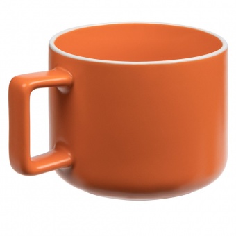 Чашка Fusion, оранжевая фото 