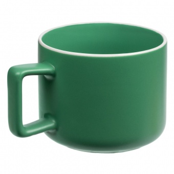 Чашка Fusion, зеленая фото 