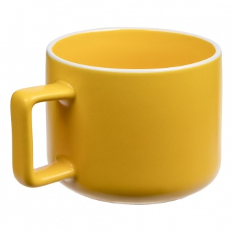 Чашка Fusion, желтая фото 