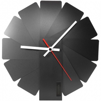 Часы настенные Transformer Clock. Black & Black фото 