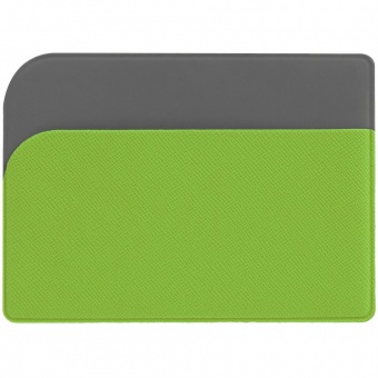 Чехол для карточек Dual, зеленый фото 