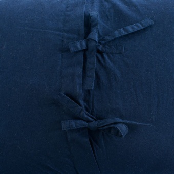 Чехол на подушку «Хвойное утро», прямоугольный, темно-синий фото 