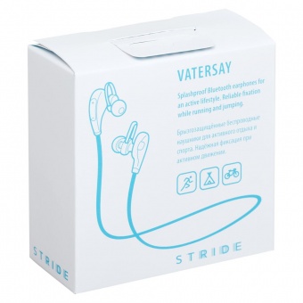 Cпортивные Bluetooth наушники Vatersay, черные фото 