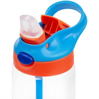Детская бутылка Frisk, оранжево-синяя фото 