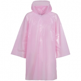 Дождевик-плащ CloudTime, розовый фото 