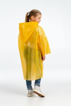 Дождевик-плащ детский BrightWay Kids, желтый фото 