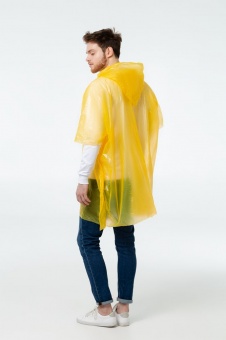 Дождевик-пончо RainProof, желтый фото 