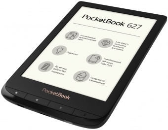 Электронная книга PocketBook 627, черная фото 