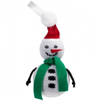 Елочная игрушка «Снеговик» фото 