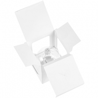 Елочный шар Gala Night в коробке, прозрачный, 6 см фото 