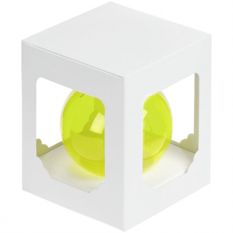Елочный шар Gala Night в коробке, зеленый, 6 см фото 