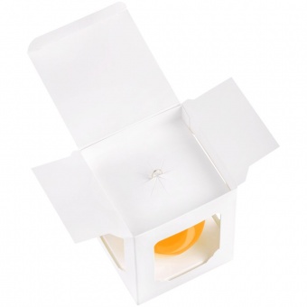 Елочный шар Gala Night в коробке, золотистый, 6 см фото 