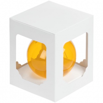 Елочный шар Gala Night в коробке, золотистый, 6 см фото 