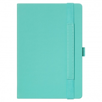 Ежедневник Alpha недатированный, бирюзовый/серый фото 