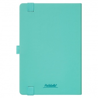 Ежедневник Alpha недатированный, бирюзовый/серый фото 