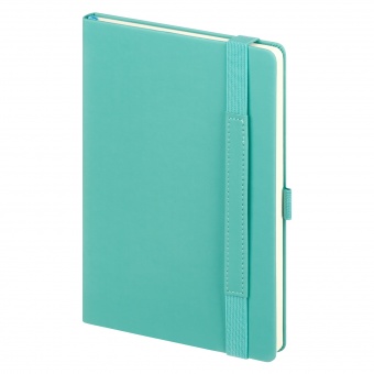 Ежедневник Alpha недатированный, бирюзовый/серый фото 