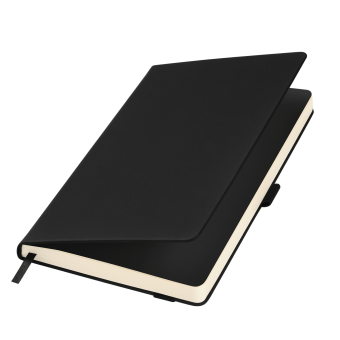 Ежедневник Alpha недатированный, черный/черный фото 