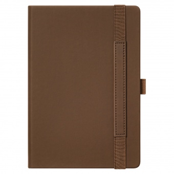 Ежедневник Alpha недатированный, коричневый/бежевый фото 