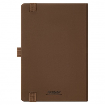 Ежедневник Alpha недатированный, коричневый/бежевый фото 