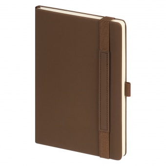 Ежедневник Alpha недатированный, коричневый/бежевый фото 