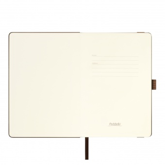 Ежедневник Alpha недатированный, коричневый/бежевый фото 