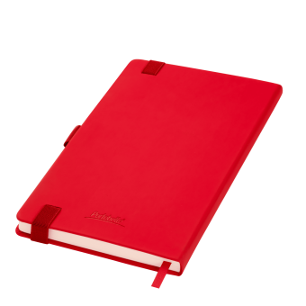 Ежедневник Alpha недатированный, красный/серый фото 