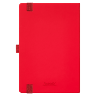 Ежедневник Alpha недатированный, красный/серый фото 