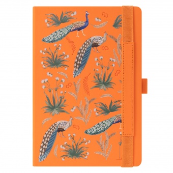 Ежедневник Alpha недатированный, оранжевый/оранжевый фото 