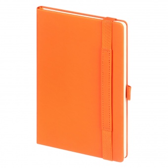 Ежедневник Alpha недатированный, оранжевый/оранжевый фото 