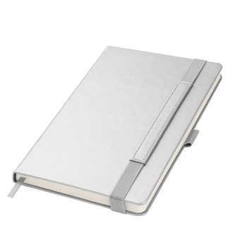 Ежедневник Alpha недатированный, серебро/серый фото 