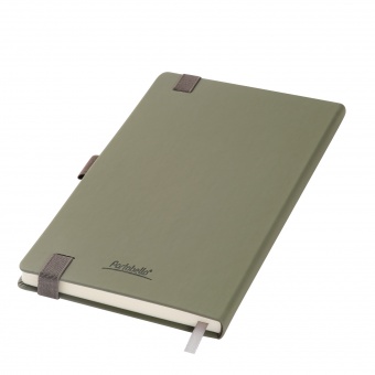 Ежедневник Alpha недатированный, серый/бирюзовый фото 