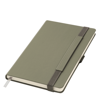 Ежедневник Alpha недатированный, серый/бирюзовый фото 