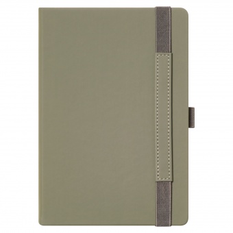 Ежедневник Alpha недатированный, серый/бирюзовый фото 