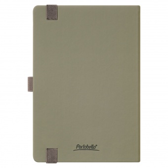 Ежедневник Alpha недатированный, серый/бирюзовый фото 