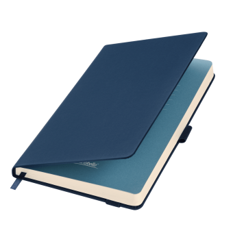 Ежедневник Alpha недатированный, синий/голубой фото 