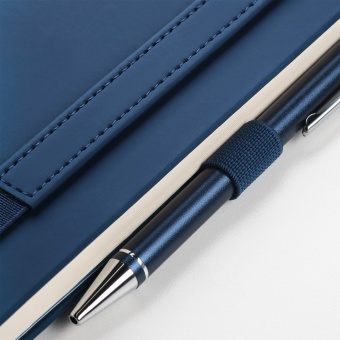 Ежедневник Alpha недатированный, синий/голубой фото 