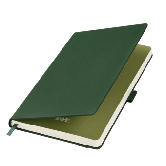 Ежедневник Alpha недатированный, зеленый/оливковый фото 