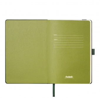 Ежедневник Alpha недатированный, зеленый/оливковый фото 
