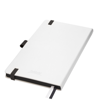Ежедневник Arctic недатированный, белый/черный фото 